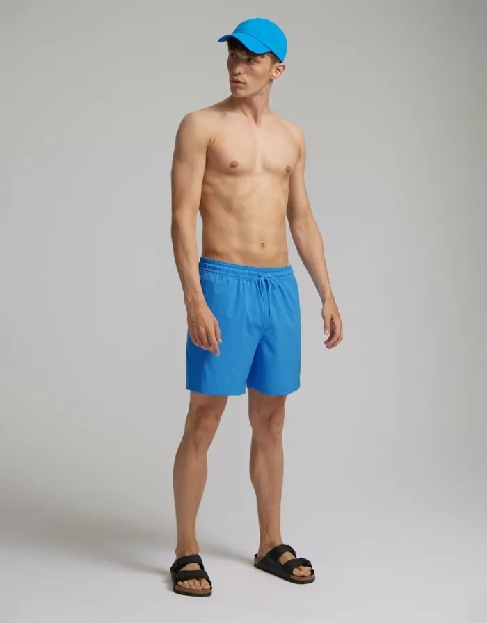 Men Shorts Colorful Standard Classic Swim Shorts Navy Blue