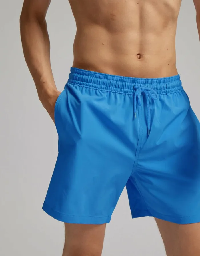 Men Shorts Colorful Standard Classic Swim Shorts Navy Blue