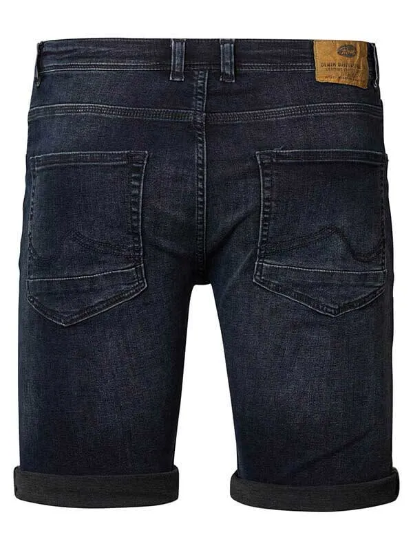 Men Shorts Petrol Industries Seaham Denim Shorts Blue Black