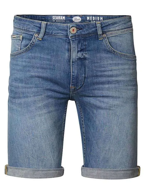 Men Shorts Petrol Industries Seaham Denim Shorts Wild West