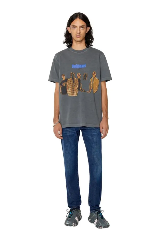 Men Slim Jeans 2019 DStrukt 09b90 Dark Blue Diesel Slim