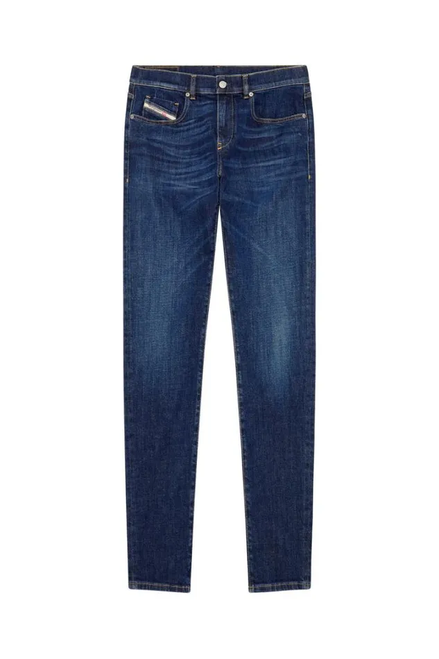Men Slim Jeans 2019 DStrukt 09b90 Dark Blue Diesel Slim