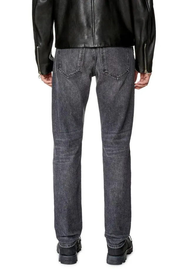 Men Slim Jeans 2019 DStrukt 0ckah Blackdark Grey Diesel Slim