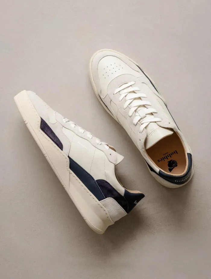 Men Sneakers Bobbies Malibu Off White 8211 Baltic 8211 Navy