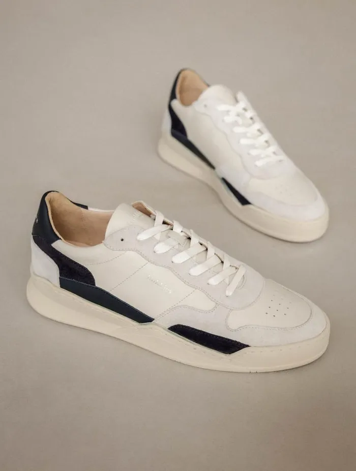 Men Sneakers Bobbies Malibu Off White 8211 Baltic 8211 Navy Men Sneakers Bobbies Malibu Off White 8211 Baltic 8211 Navy