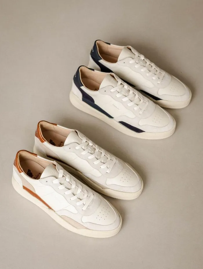 Men Sneakers Bobbies Malibu Off White 8211 Baltic 8211 Navy Men Sneakers Bobbies Malibu Off White 8211 Baltic 8211 Navy