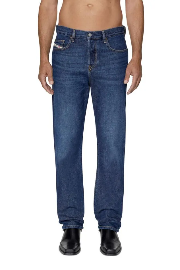 Men Straight Jeans 2020 DViker 09c03 Dark Blue Diesel Straight Men Straight Jeans 2020 DViker 09c03 Dark Blue Diesel Straight
