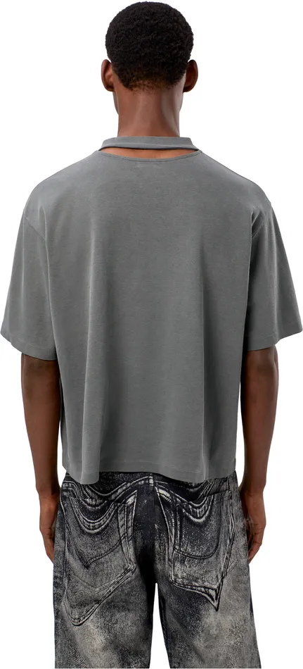 Men TShirt Gray Cotton Tshirt Camper Jersey