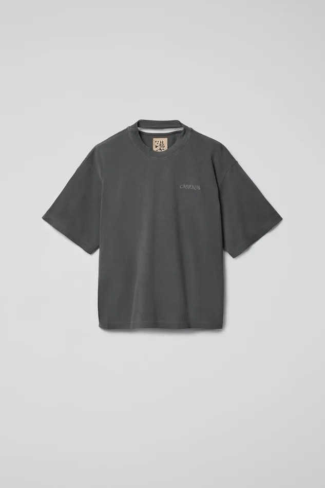 Men TShirt Gray Cotton Tshirt Camper Jersey