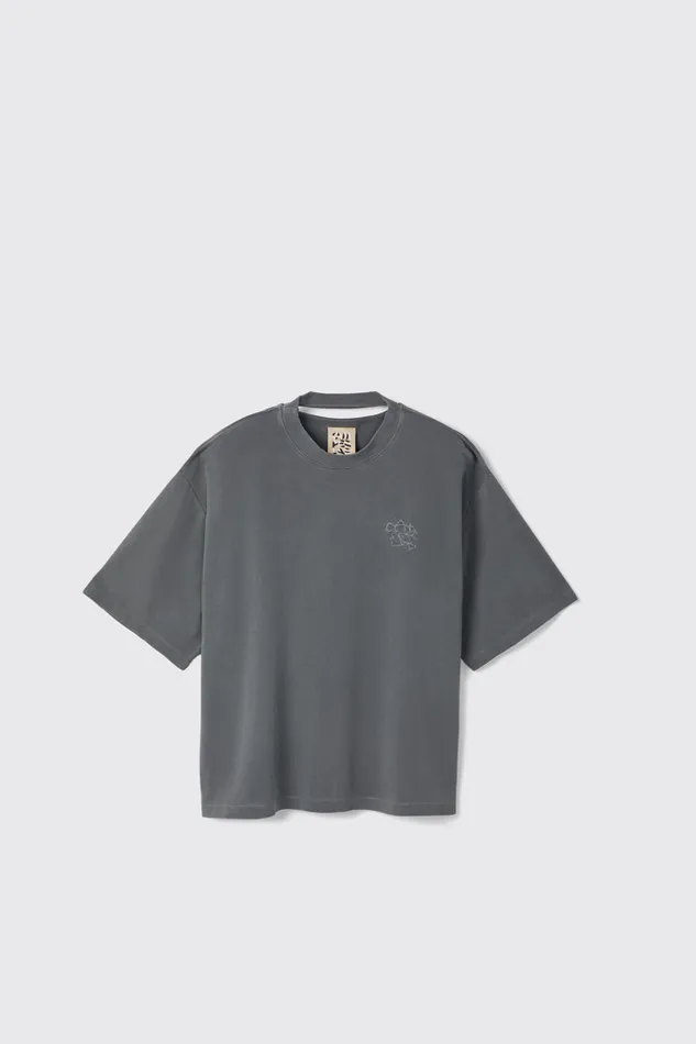 Men TShirt Gray Cotton Tshirt Camper Jersey