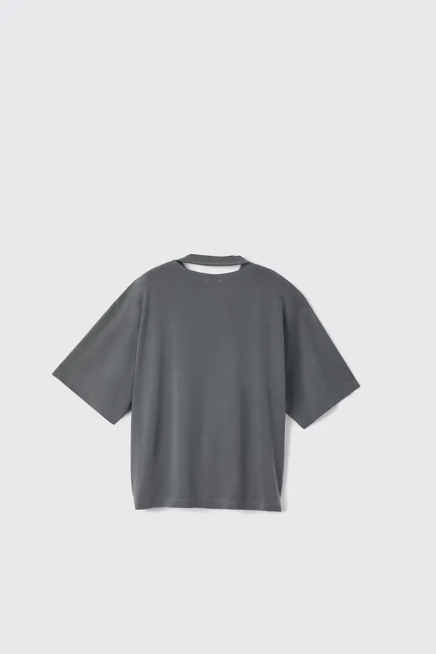 Men TShirt Gray Cotton Tshirt Camper Jersey