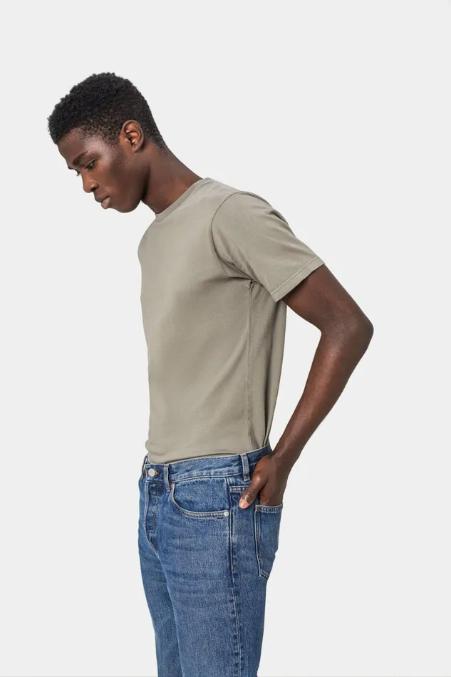 Men TShirts Colorful Standard Classic Organic Tee Heather Grey