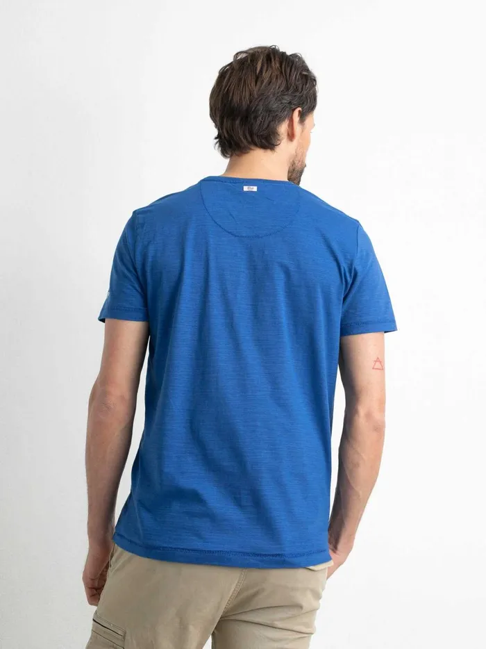 Men TShirts Petrol Industries Artwork TShirt Imperial Blue