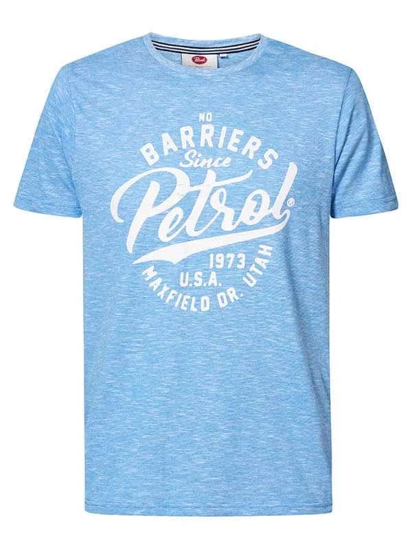Men TShirts Petrol Industries Marl TShirt Electric Blue