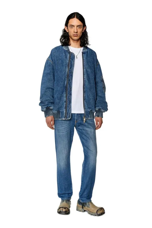 Men Tapered Jeans DYennox 09g83 Medium Blue Diesel Tapered