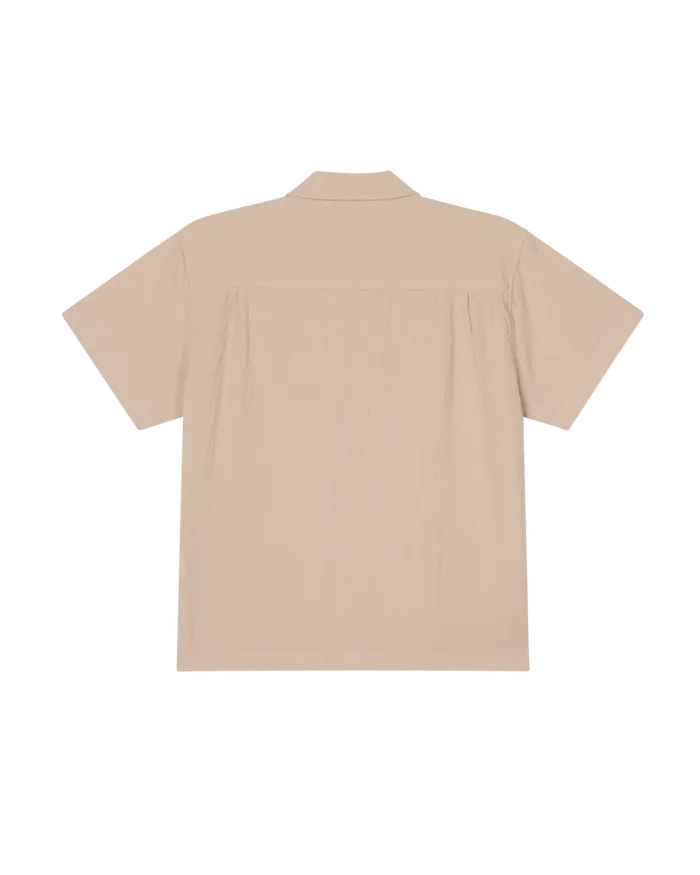 Men TOPS OBEY Clothing CURTIS SS SHIRT Natural