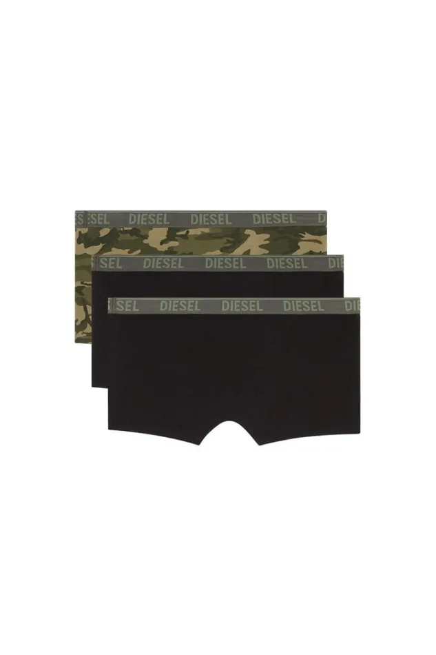 Men UmbxDamienthreepack Blackgreen Diesel Underwear