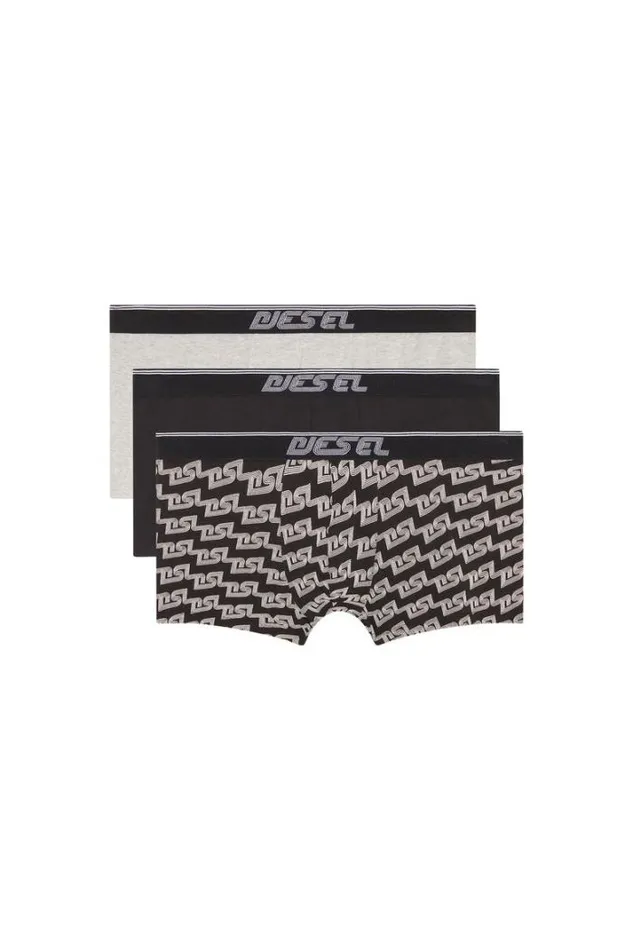 Men UmbxDamienthreepack Blackgrey Diesel Underwear