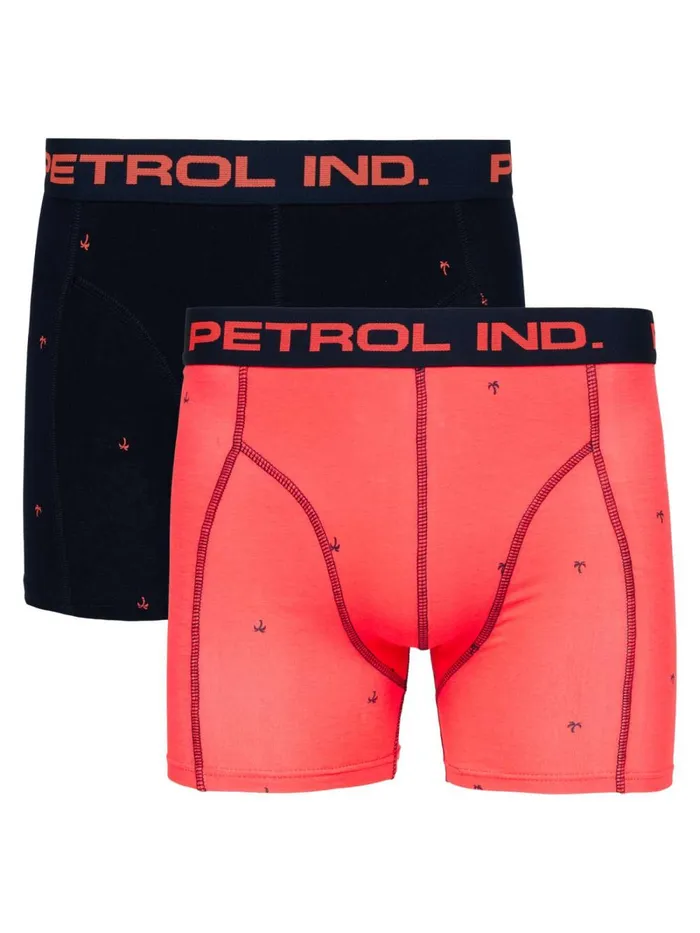 Men Underwear Petrol Industries 2Pack Boxer Shorts Deep Capri