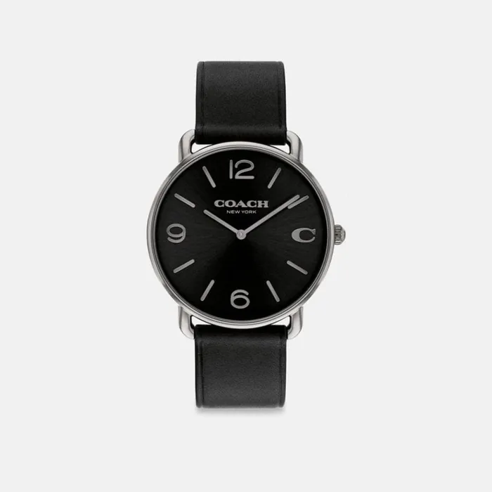 Men Watches Coach Elliot Watch 41 Mm Black