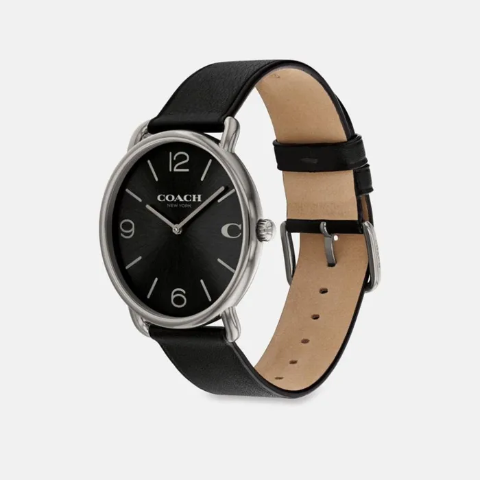 Men Watches Coach Elliot Watch 41 Mm Black