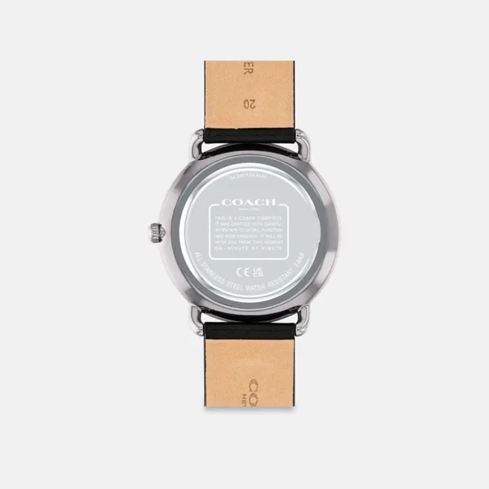 Men Watches Coach Elliot Watch 41 Mm Black