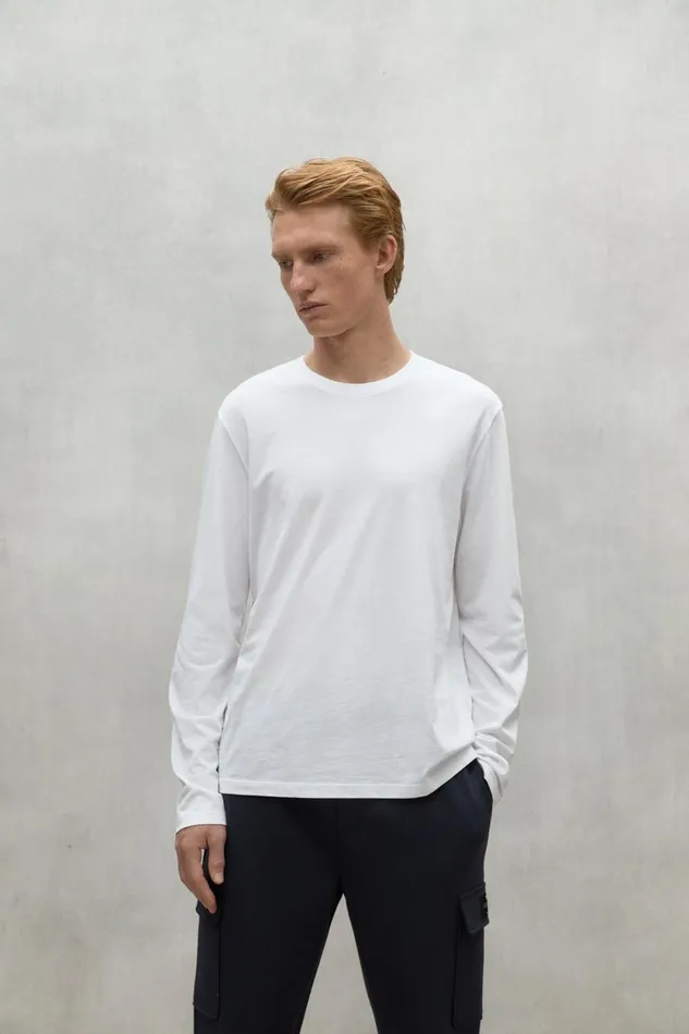 Men White Laredo TShirt Ecoalf TShirts