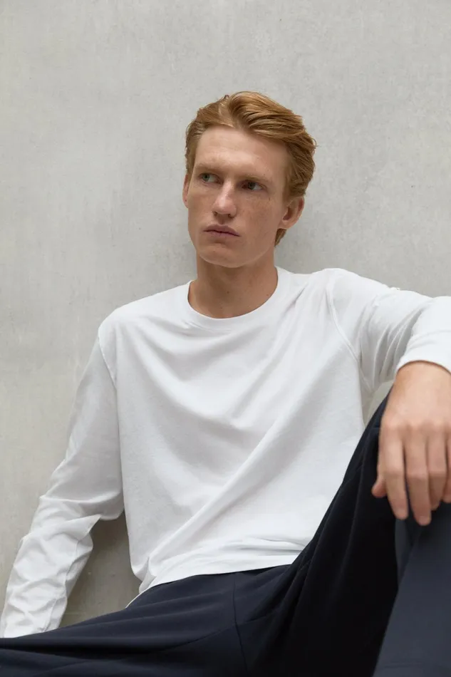 Men White Laredo TShirt Ecoalf TShirts