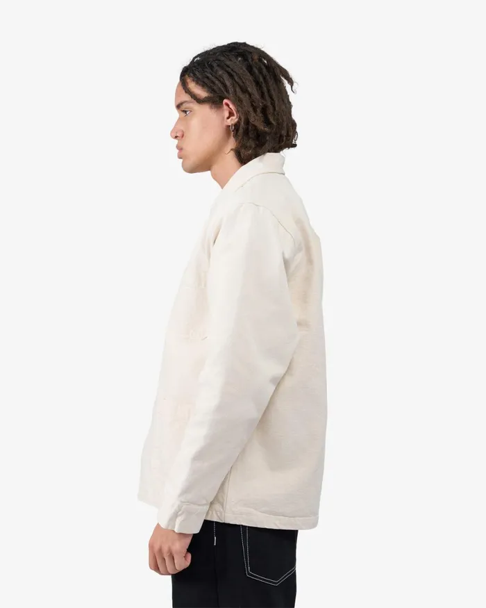 Men Workwear Jackets Colorful Standard Organic Workwear Jacket Ivory White
