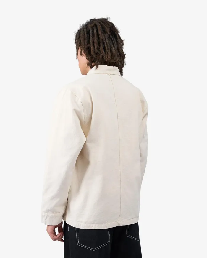 Men Workwear Jackets Colorful Standard Organic Workwear Jacket Ivory White