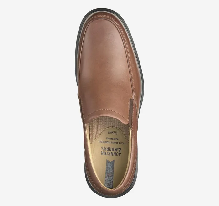 Men Xc4 Stanton 20 Moc Venetian Loafer Tan Waterproof Full Grain JohnstonandMurphy SlipOns and Loafers
