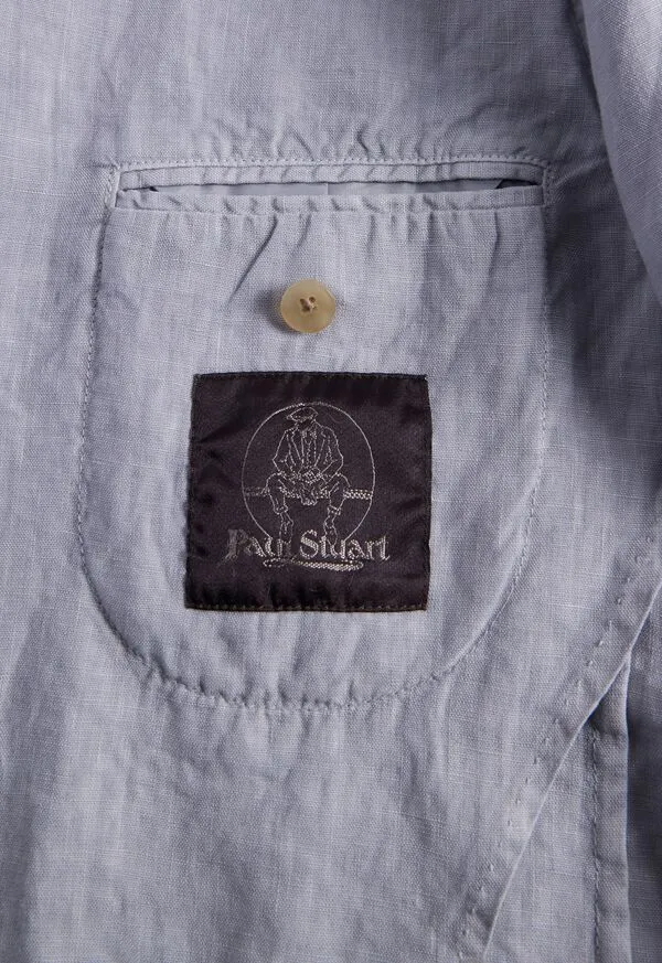 Mens Paulstuart Linen GarmentDyed Jacket Indigo Blazers and Jackets Mens Paulstuart Linen GarmentDyed Jacket Indigo Blazers and Jackets