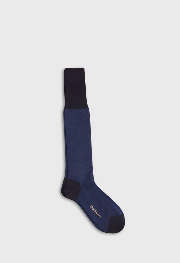 Mens Paulstuart Wool Micro Oxford Sock Black Socks