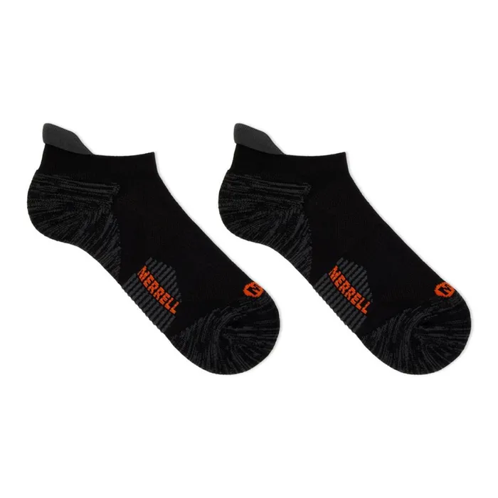 Merrell Accessories Men Ultra Light Low Cut Tab Socks Onyx