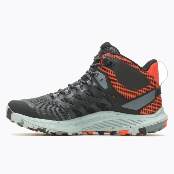 Merrell Boots Men Nova 3 Mid GoreTex Blacktangerine
