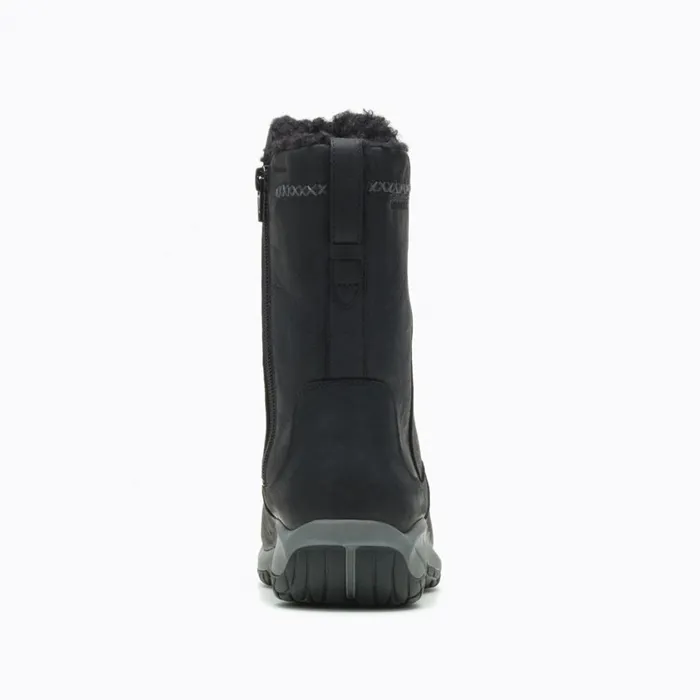 Merrell Boots Women Encore 4 Tall Zip Polar Waterproof Wide Width Black