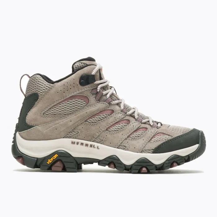 Merrell Boots Women Moab 3 Mid Wide Width Falcon