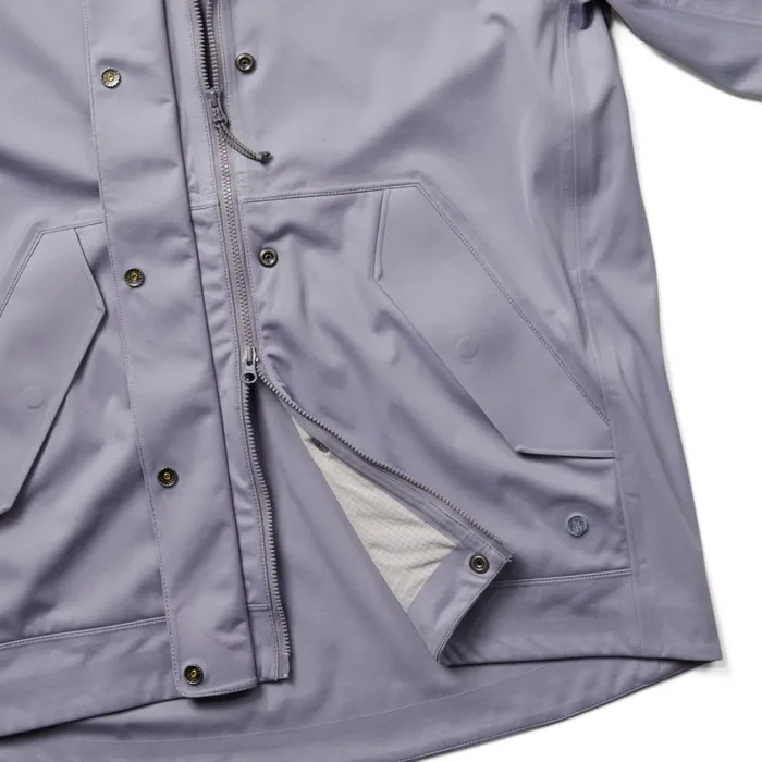 Merrell Outerwear Women Whisper Rain Shell Silver Bullet