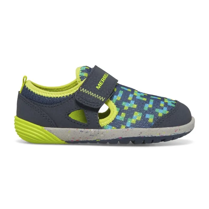 Merrell Sandals Kids Little Bare Steps H2o Sneaker Navy Multi