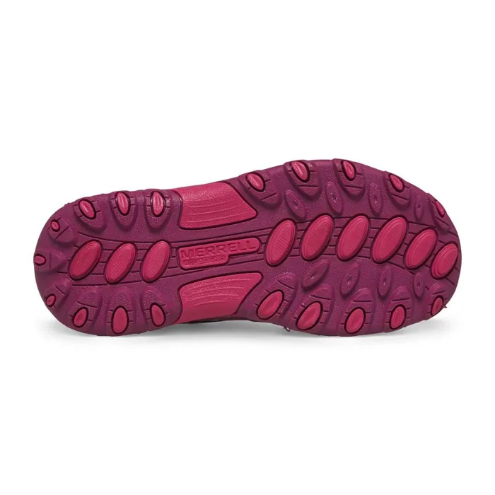 Merrell Sneakers Kids Big Trail Chaser Shoe Berrygrey