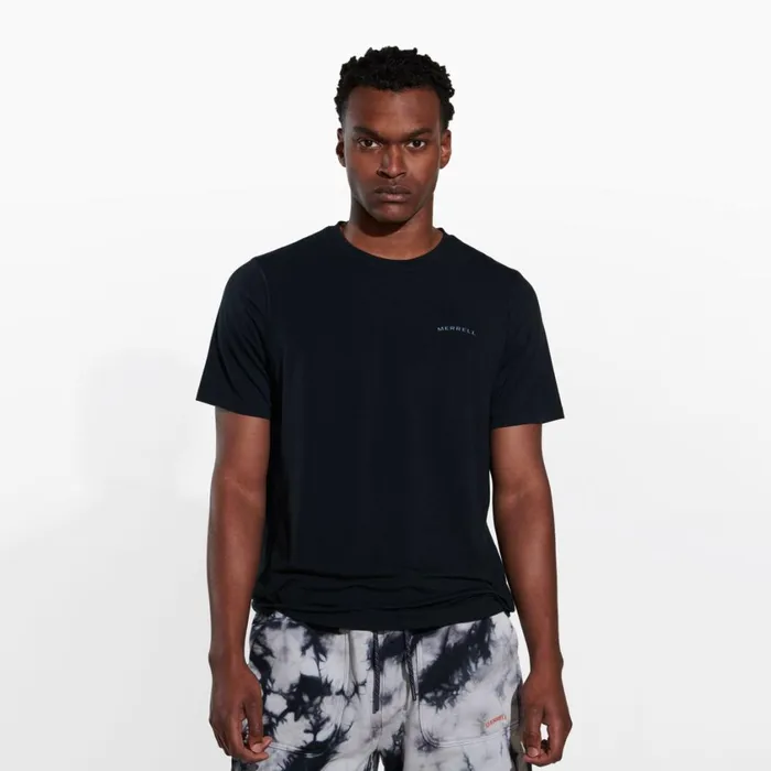 Merrell Tops Men Everyday Tee With Tencel Black