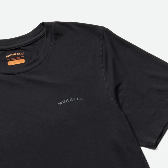 Merrell Tops Men Everyday Tee With Tencel Black