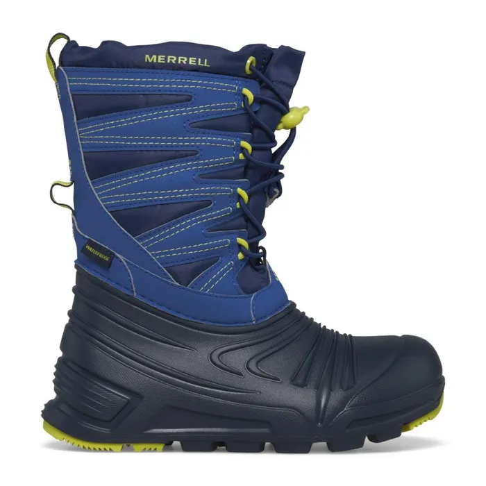 Merrell Winter Boots Kids Big Snow Quest Lite 30 Waterproof Bluegreen