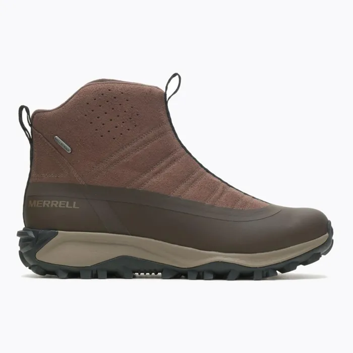 Merrell Winter Boots Men Thermo Snowdrift Zip Mid Shell Earth