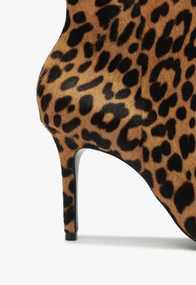 Mikki Leather Bootie Snake Printed Women Schutz Shoes Mikki Boots
