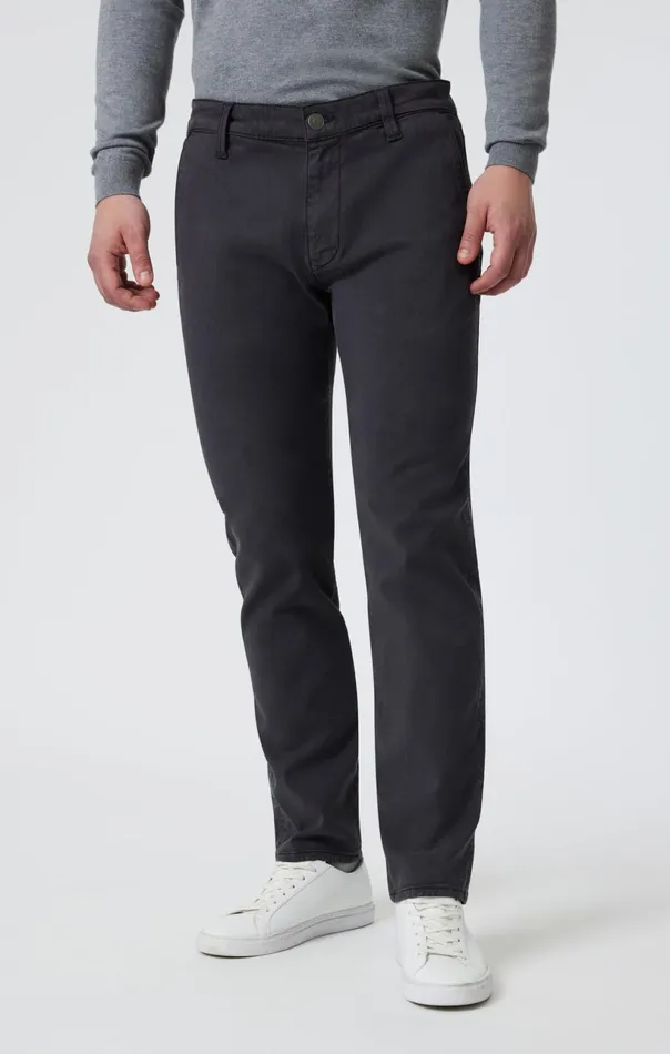 Milton Slim Straight Leg In Ash Luxe Twill Men Mavi Jeans Pants Milton Slim Straight Leg In Ash Luxe Twill Men Mavi Jeans Pants