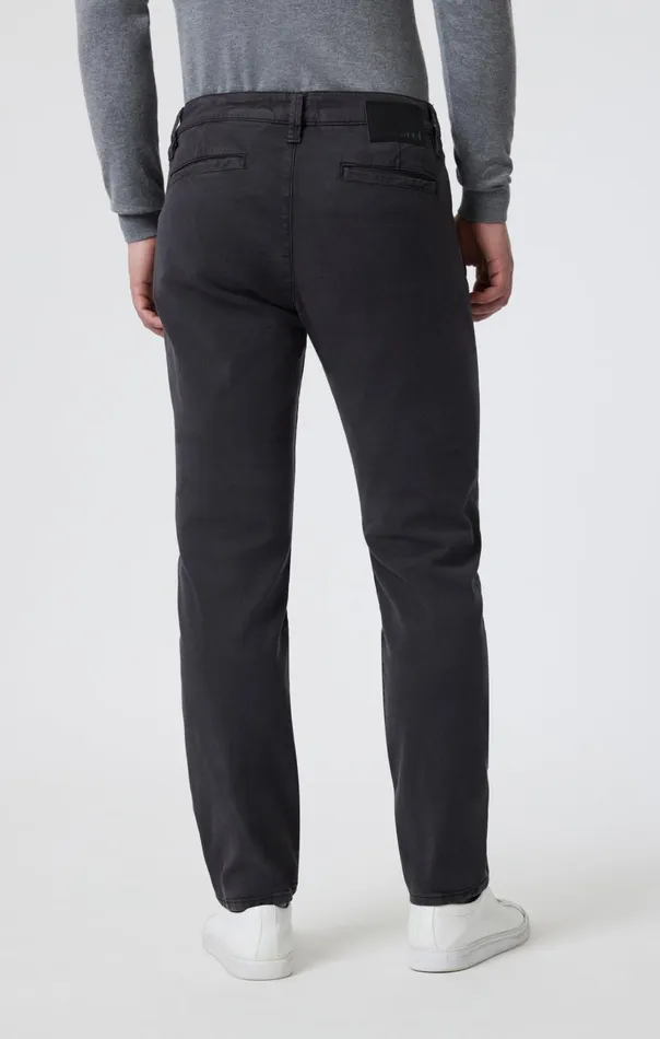 Milton Slim Straight Leg In Ash Luxe Twill Men Mavi Jeans Pants Milton Slim Straight Leg In Ash Luxe Twill Men Mavi Jeans Pants