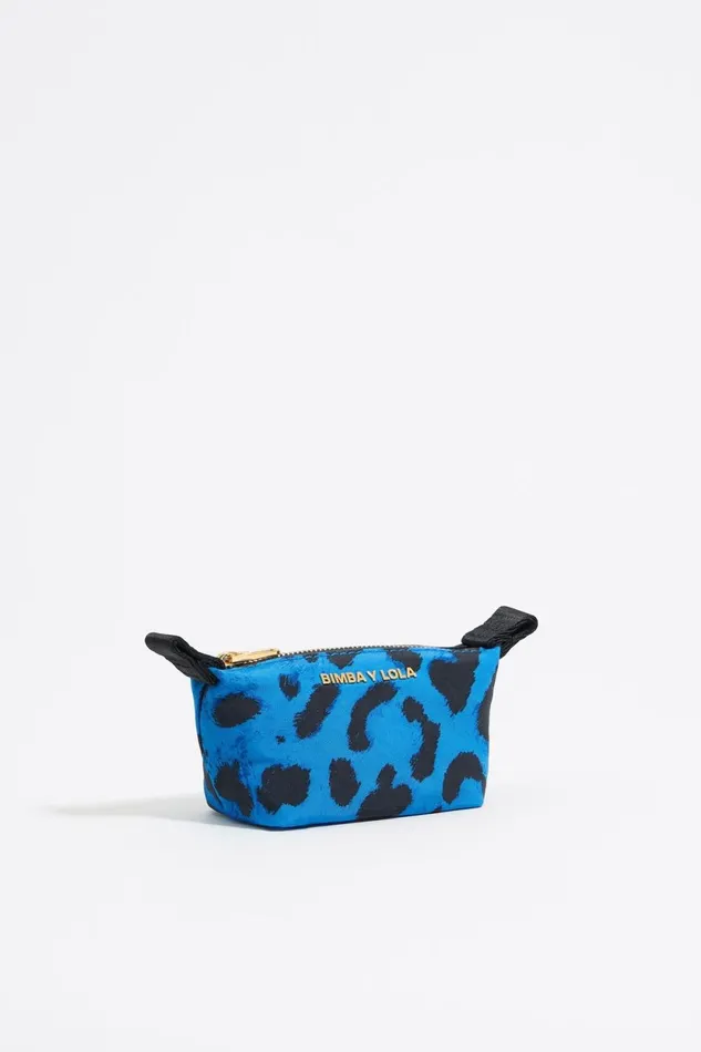 Mini Blue Animal Nylon Trapezium Coin Purse Animal Print Blue Women Bimba Y Lola Wallets And Coin Purses Mini Blue Animal Nylon Trapezium Coin Purse Animal Print Blue Women Bimba Y Lola Wallets And Coin Purses