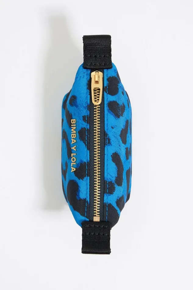 Mini Blue Animal Nylon Trapezium Coin Purse Animal Print Blue Women Bimba Y Lola Wallets And Coin Purses Mini Blue Animal Nylon Trapezium Coin Purse Animal Print Blue Women Bimba Y Lola Wallets And Coin Purses