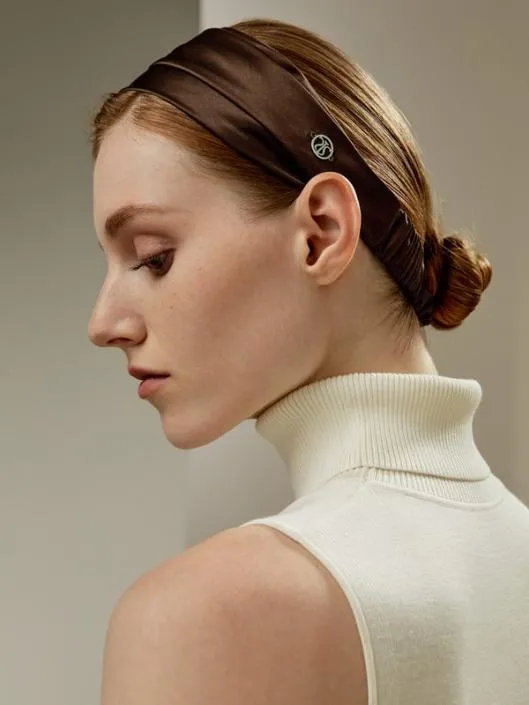 Minimalist Silk Headband With Adjustable Design Women Lilysilk Silk Scrunchies